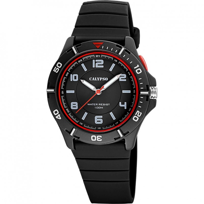 Orologio Uomo Calypso K5857/6 Solo Tempo Con Illuminazione Quadrante