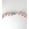 Collana Donna MIKIKO MFC400O4FCMU065 In Perle Multicolore E Chiusura Oro Bianco