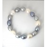 Bracciale Donna Elastico MIKIKO MB0190P0FR99910 2 In perle Multicolore
