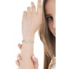 Bracciale Tennis Donna Luca Barra BK2846 In Acciaio Dorato Con Zirconi A Tre File