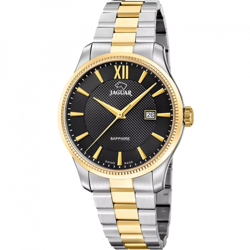 Orologio Uomo Jaguar J1043/4 Solo Tempo Con Cassa E Cinturino Bicolore