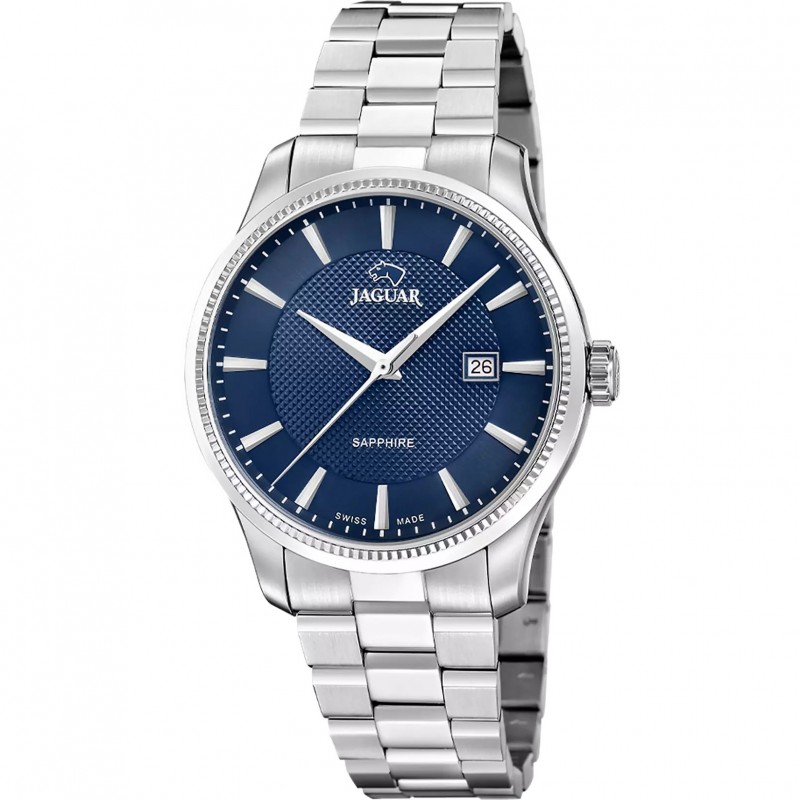 Orologio Uomo Jaguar J1041/3 Con Cinturino Acciaio E Quadrante Blu