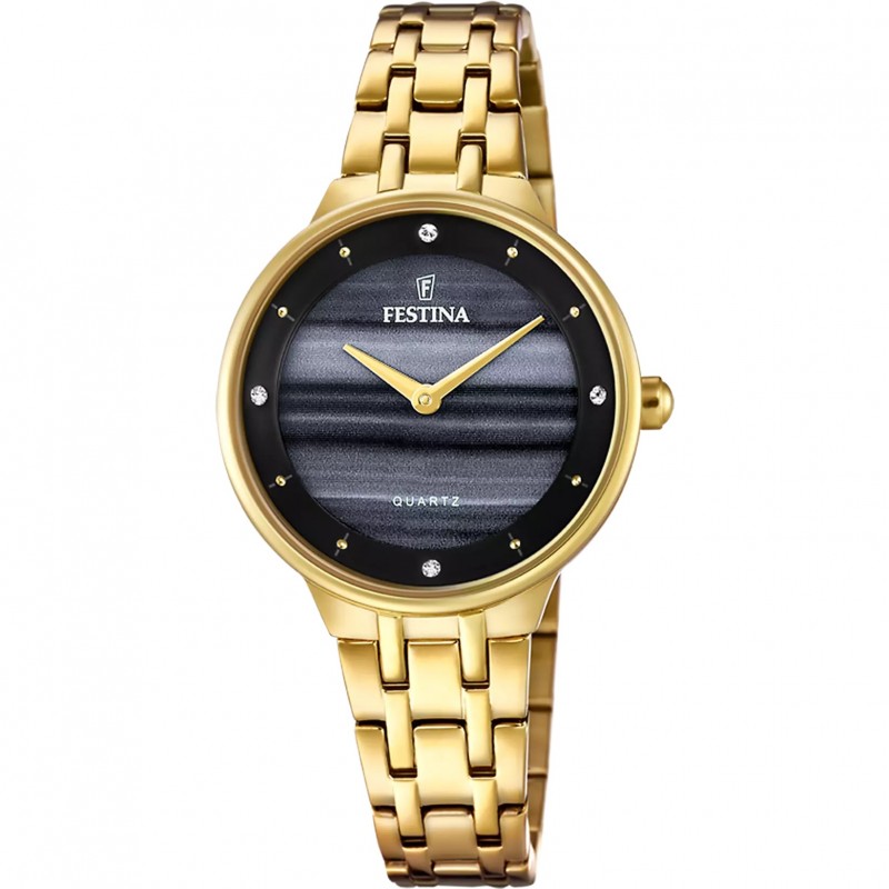 Orologio Donna Festina F20601/D Con Cassa E Cinturino Acciaio Dorato
