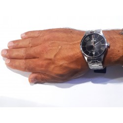 Orologio Uomo Classico Festina F20425/6 Con Quadrante Nero E Cinturino Acciaio