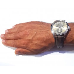 Orologio Uomo Multifunzioni Festina F16573/9 Con Cinturino Ecopelle Marrone