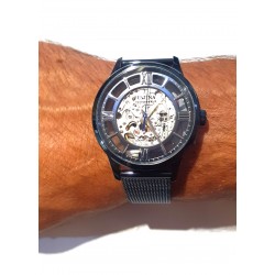 Orologio Uomo Festina Automatico scheletrico F20574/1 Con Cassa E Cinturino Blu