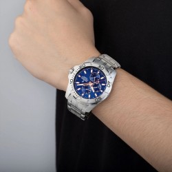 Orologio Uomo Multifunzioni Festina F20445/5 In Acciaio Con Quadrante Blu