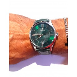 Orologio Uomo Festina F20426/7 Con Quadrante E Cinturino Verde