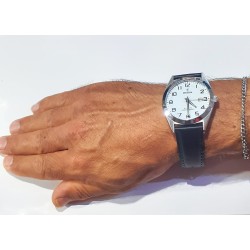 Orologio Uomo Classico Festina F20446/1 Con Quadrante Bianco E Cinturino Nero