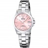 Orologio Donna Festina F20049/3 In Acciaio Con Quadrante Rosa