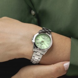 Orologio Donna Classico Festina F20049/2 Swiss Made Con Quadrante Verde Chiaro