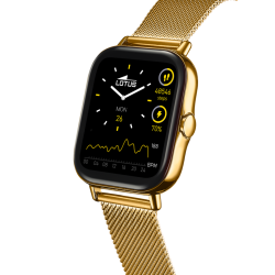Orologio Smartwatch Uomo Lotus 50049/1 Con Cassa E Cinturino Acciaio Dorato