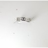 Anello Donna Luca Barra ANK639 In Acciaio A Fascia Tipo Catena