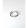 Anello Donna Luca Barra ANK639 In Acciaio A Fascia Tipo Catena