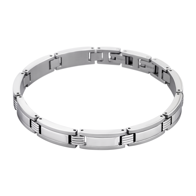 Bracciale Uomo Lotus Style LS1589/2/1 In Acciaio A Piastre