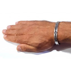 Bracciale Uomo Lotus Style LS1589/2/1 In Acciaio A Piastre