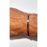 Bracciale Uomo Arkano ABA028BNR In Acciaio IP Nero E Rosé Con Diamantini