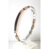 Bracciale Uomo Arkano BAC132R In Acciaio Con Piastra Rosé E Carbonio