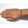 Bracciale Uomo Arkano BAC132R In Acciaio Con Piastra Rosé E Carbonio