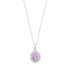 Collana Donna Lotus Silver LP3459-1/6 In Argento Con Zircone Rosa