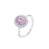 Anello Donna Lotus Silver LP3459-3/614 In Argento Con Zircone Rosa