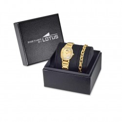 Orologio Donna Lotus 19013/2 Acciaio Dorato Con Bracciale Omaggio