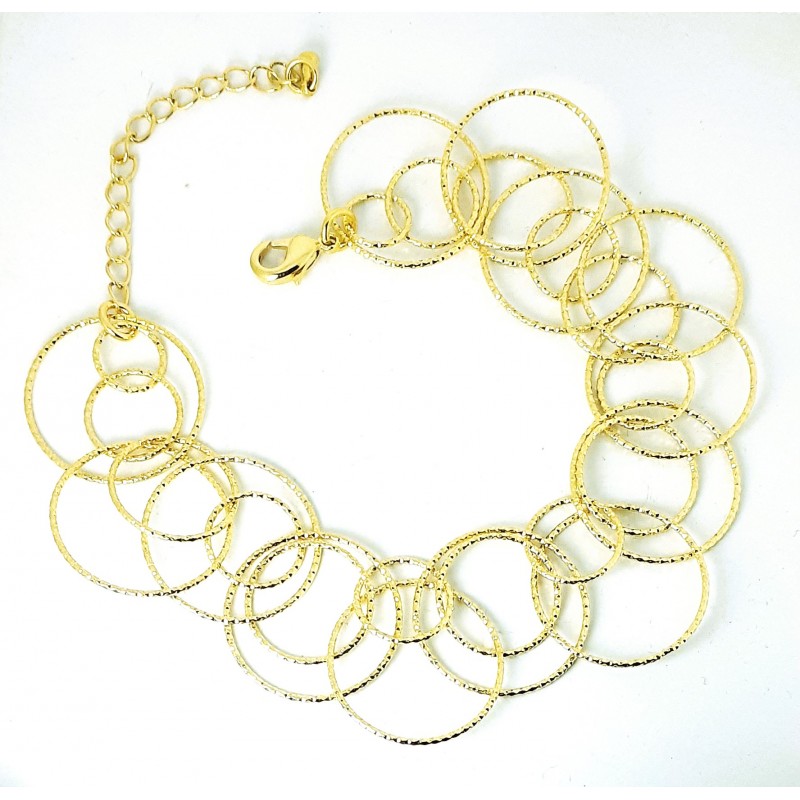 Bracciale Cerchi Donna Ananda Steel AXBR16 C In Metallo Dorato