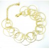 Bracciale Cerchi Donna Ananda Steel AXBR16 C In Metallo Dorato