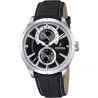 Orologio Uomo Multifunzione Festina F16573/3 Con Quadrante Nero Cinturino Grgio