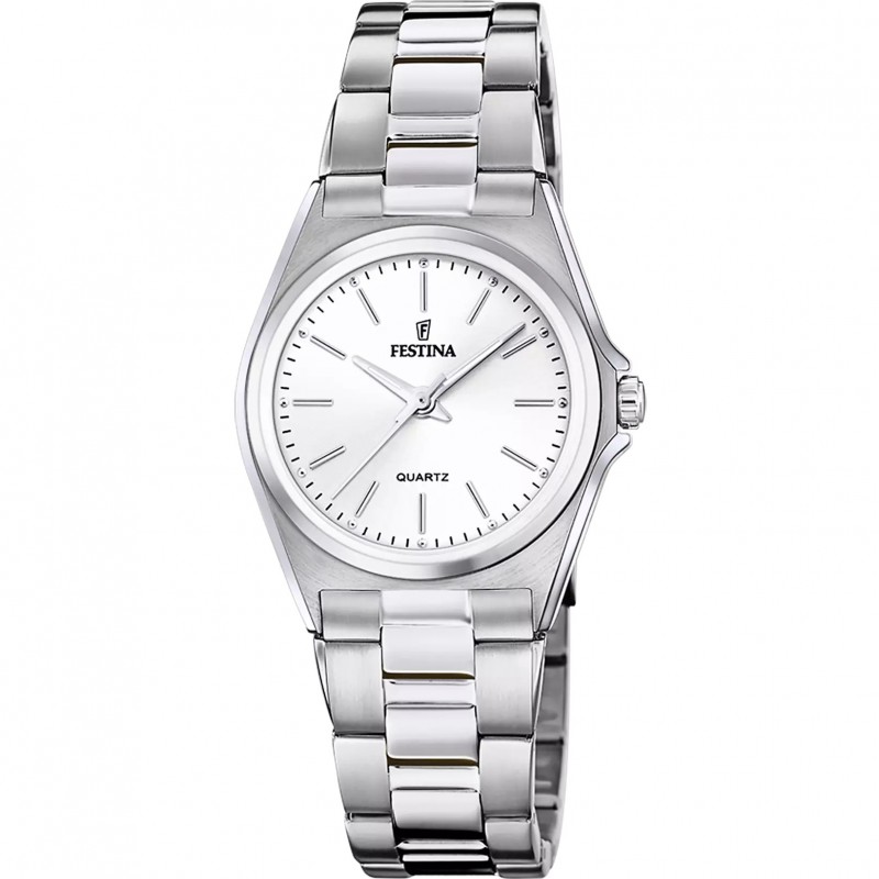 Orologio Donna Festina F20553/2 Con Quadrante Grigio E Cinturino Acciaio