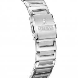 Orologio Donna Festina F20679/1 In Acciaio Con Quadrante Rettangolare