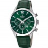 Orologio Uomo Festina F20542/7 Cronografo Con Cinturino E Quadrante Verde