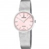 Orologio Donna Festina F20075/1 Con Quadrante Rosa E Cinturino Acciaio