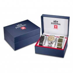 Orologio Uomo Festina Field F20081/1 Con Tre cinturini Intercambiabili