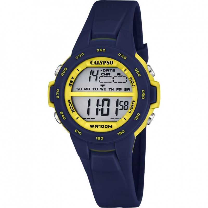 Orologio Bambino Calypso K5850/5 Digitale Con Cassa Bicolore