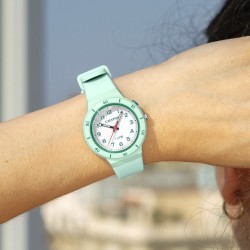 Orologio Bimba/Ragazza Calypso K5848/3 Con Cassa E Cinturino Verde Chiaro
