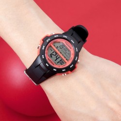 Orologio Bambino Calypso K5850/6 Digitale Con Cassa Bicolore Nero Rosso