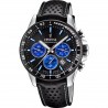 Orologio Uomo Festina F20561/6 Cronografo Con Cinturino Pelle Nera