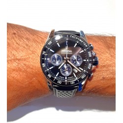 Orologio Uomo Festina F20561/6 Cronografo Con Cinturino Pelle Nera