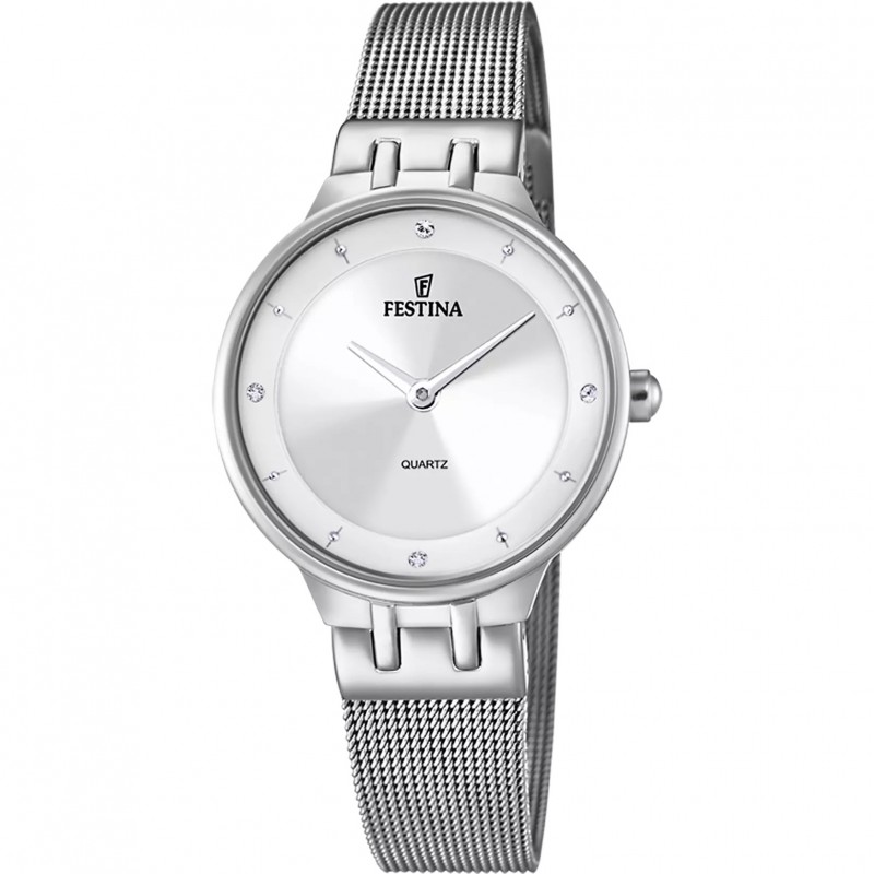 Orologio Donna Festina F20597/1 Con Cinturino Acciaio Maglia Milanese