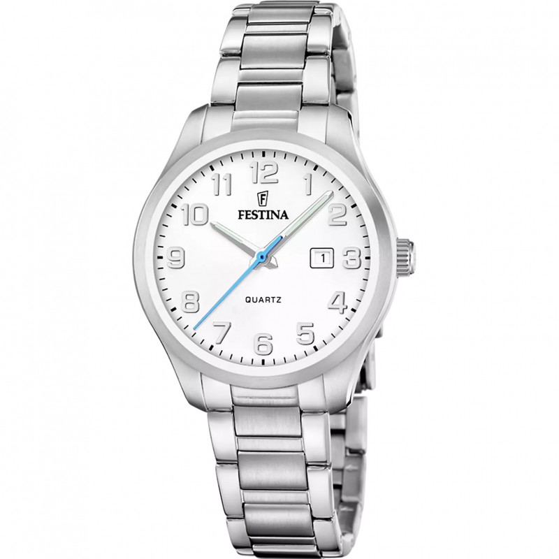 Orologio Donna Classico Festina F20737/1 Con Quadrante Grigio Chiaro