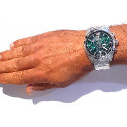 Orologio Uomo Festina Cronografo F20742/5 In Acciaio Con Quadrante Verde