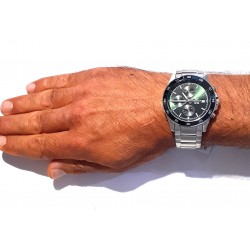 Orologio Uomo Casio EDIFICE Cronografo EFR-526D-3AVUEF Con Quadrante Verde