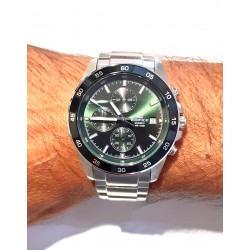Orologio Uomo Casio EDIFICE Cronografo EFR-526D-3AVUEF Con Quadrante Verde