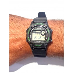 Orologio Ragazzo Casio W-220H-1A3VEF Digitale Con Cassa E Cinturino Neri
