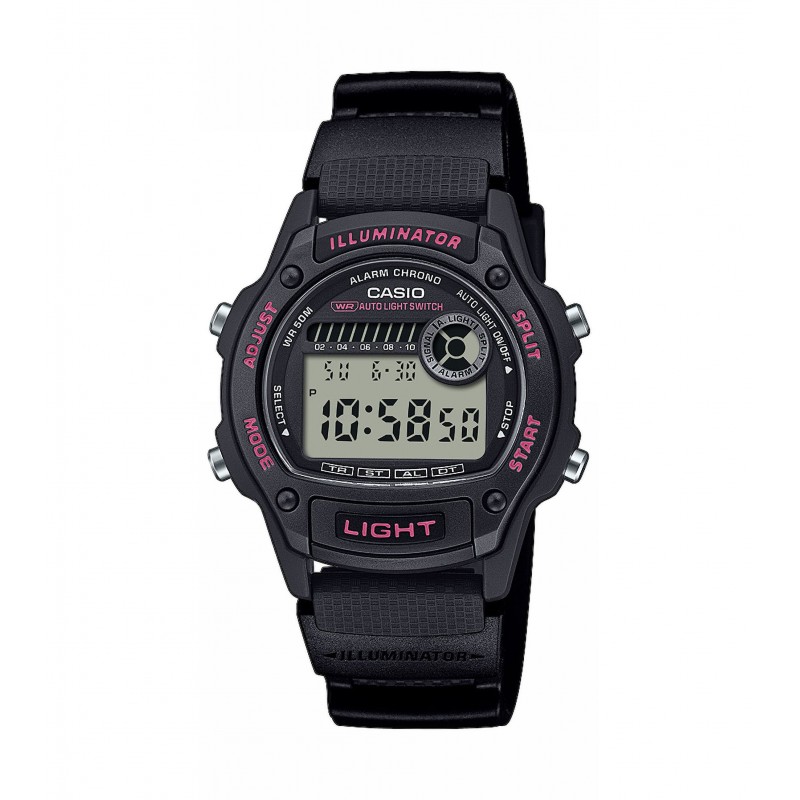 Orologio Ragazzo Casio W-220H-1A2VEF Digitale Con Cassa E Cinturino Neri
