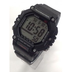 Orologio Uomo Digitale Casio AE-1600H-1AVEF Con Cassa E Cinturino Neri