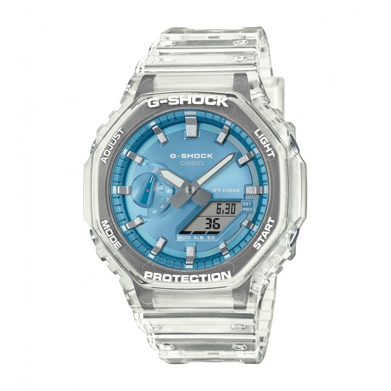 Orologio Uomo Casio G-SHOCK GA-2100BM-7A2ER Con Cinturino Trasparente