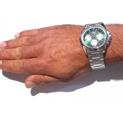 Orologio Uomo Multifunzione Casio MTP-1375PD-3AVEF Con Quadrante Verde