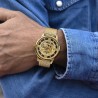 Orologio Uomo Festina F20667/1 Automatico Scheletrico Con Cassa E Cinturino Dorati